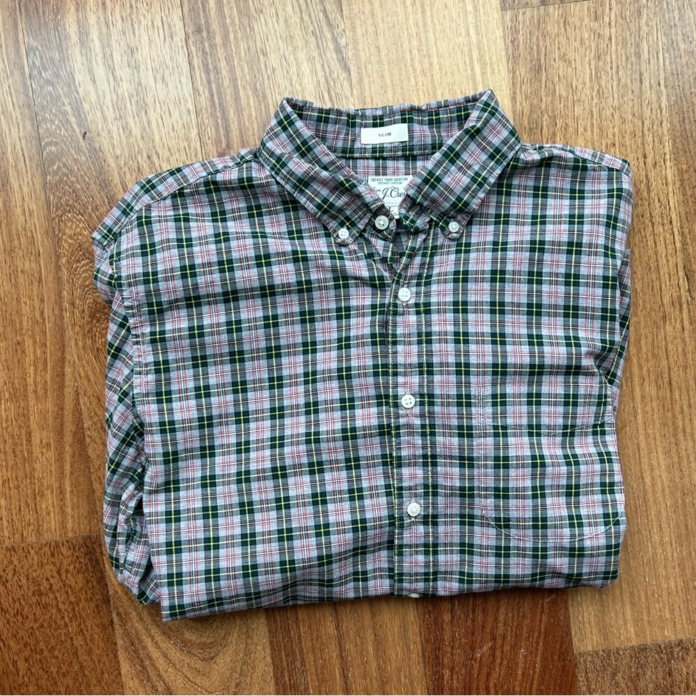 J. Crew Organic Cotton Secret Wash Shirt